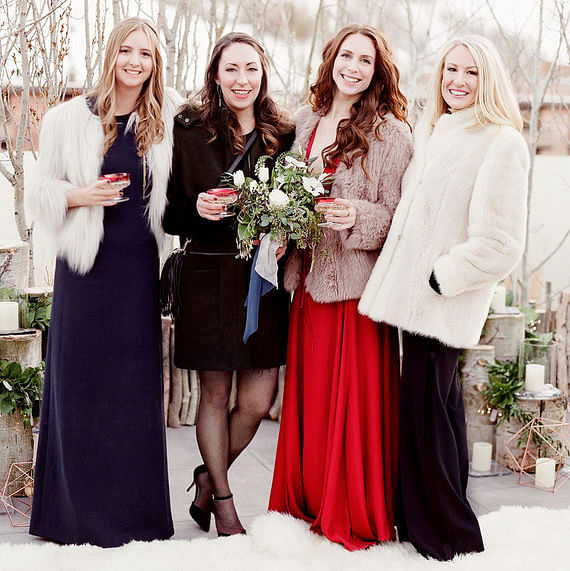 What To Wear To A Christmas Wedding Fennes Inspiration Wedding Blog